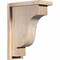Ekena Millwork Newport Smooth Corbel w/Backplate, Douglas Fir, 5 1/2"W x 12"D x 16"H COR06X12X16NEW01SDF - alternate 1